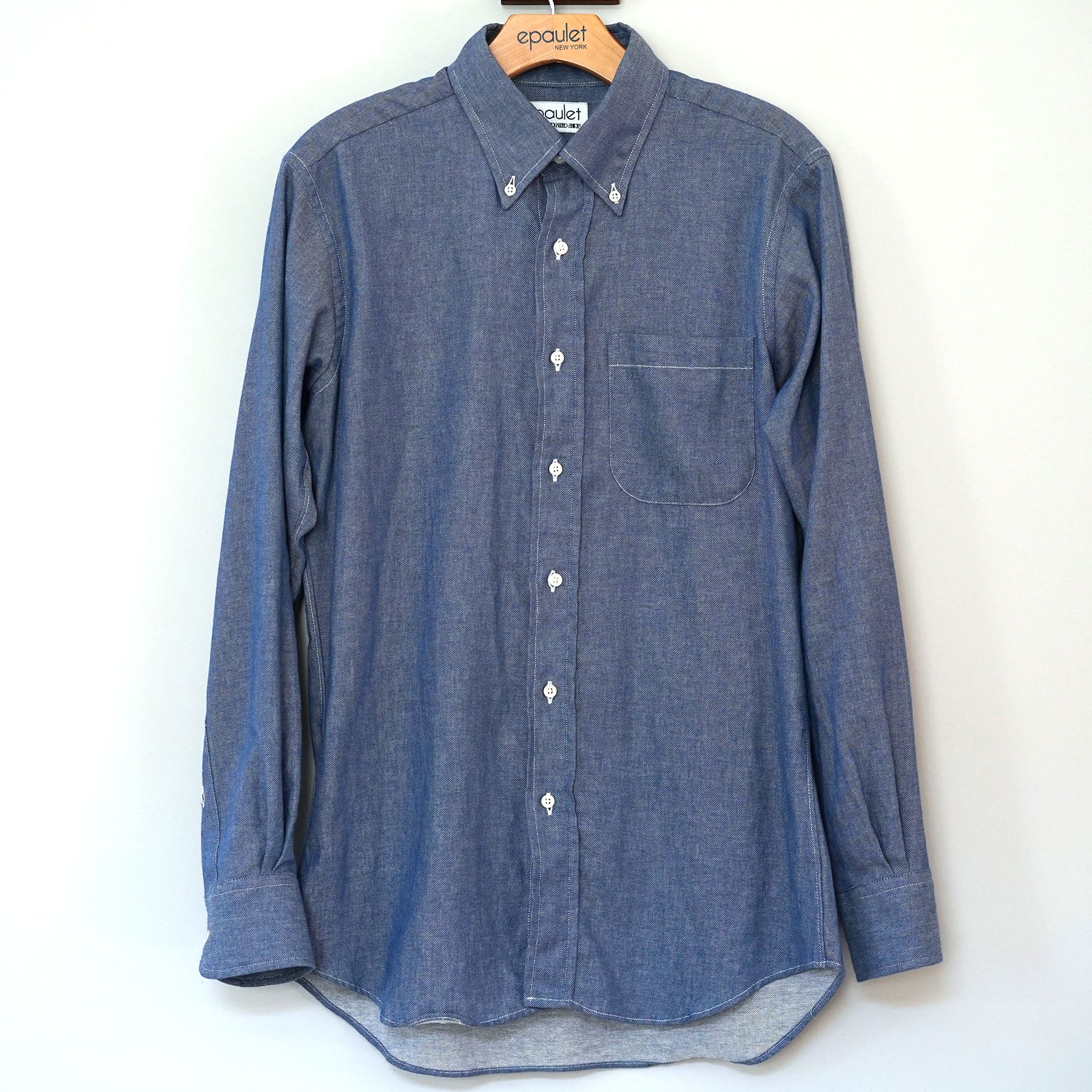 Sample Sale: Lightweight Japanese Denim Shirt Medium